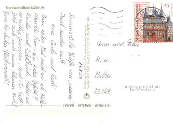 Borkum Strand Promenade Musikpavillon Leuchttu – Bild 2