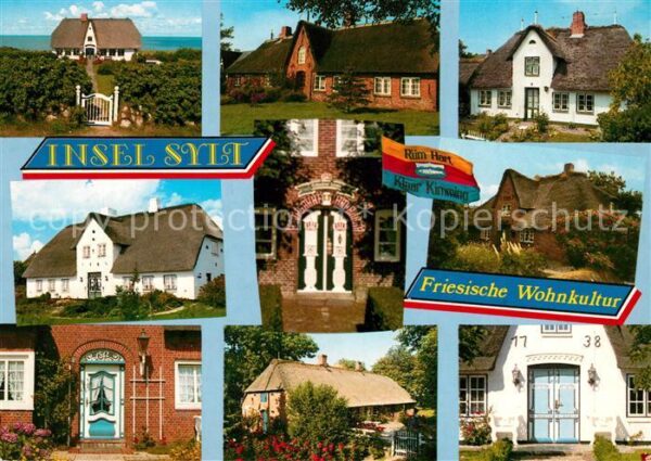 Insel Sylt Friesenhäuser Friesische Wohnkultur