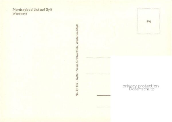List Sylt Weststrand Nordseebad – Bild 2