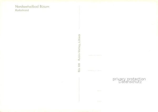 Buesum Nordseebad Korbstrand – Bild 2