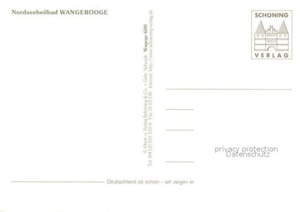 Wangerooge Nordseebad MS Wangerooge Westturm Leuchtturm Stran – Bild 2