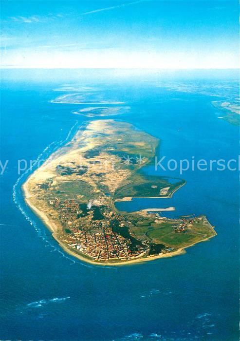 Norderney Nordseebad Nordseeinsel Fliegeraufnahme aus ca. 25