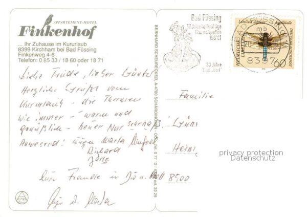 Kirchham Niederbayern Appartement Hotel Finkenhof – Bild 2
