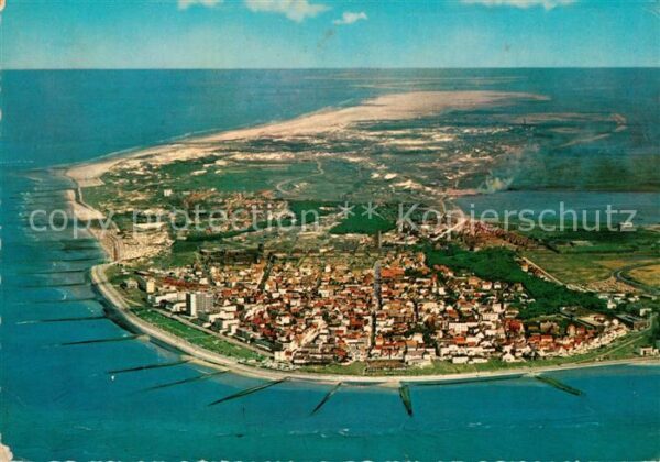 Norderney Nordseebad Fliegeraufnahme