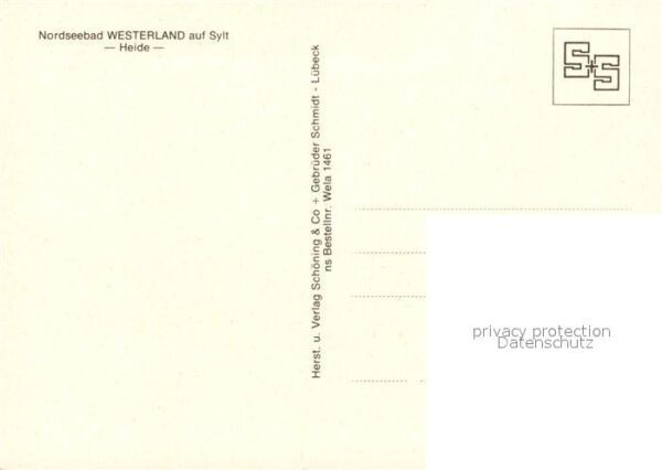 Westerland Sylt Landschaftspanorama Heide Dünen – Bild 2