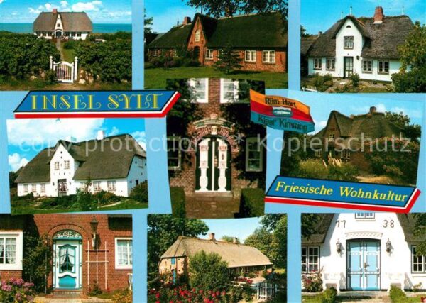 Insel Sylt Friesenhäuser Friesische Wohnkultur