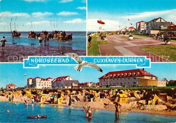 Duhnen Nordsee Wattenfahrt Promenade Strand