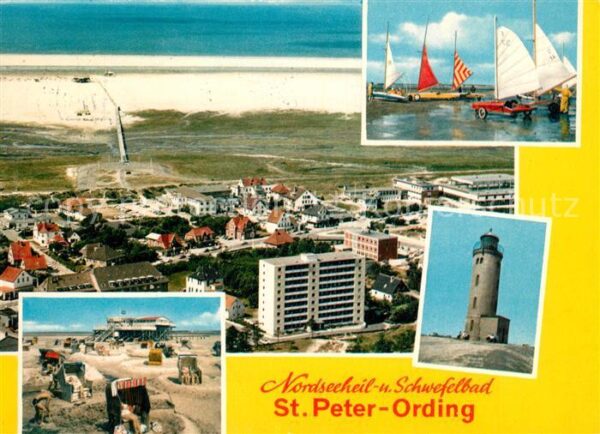 St Peter-Ording Nordseeheilbad Schwefelbad Strand Leuch