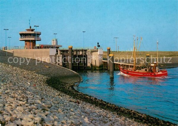 Buesum Nordseebad Neue Schleuse