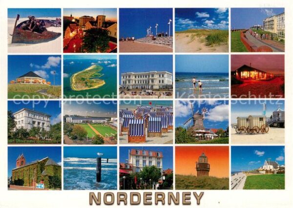 Norderney Nordseebad Impressionen der Nordseeinsel