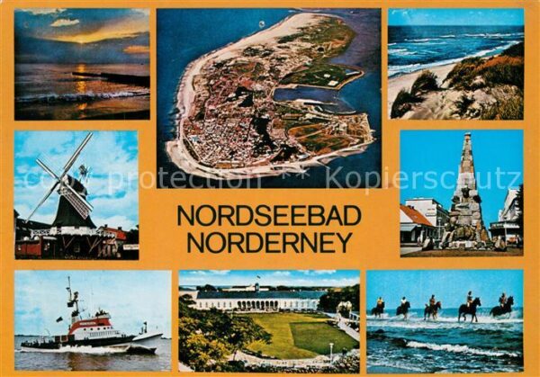 Norderney Nordseebad Sonnenuntergang Windmühle Dünen Strand