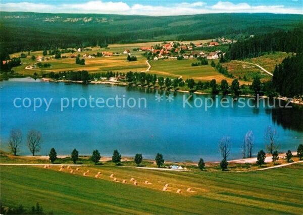 Unterbraend Landschaftspanorama Kirnbergsee Flieger