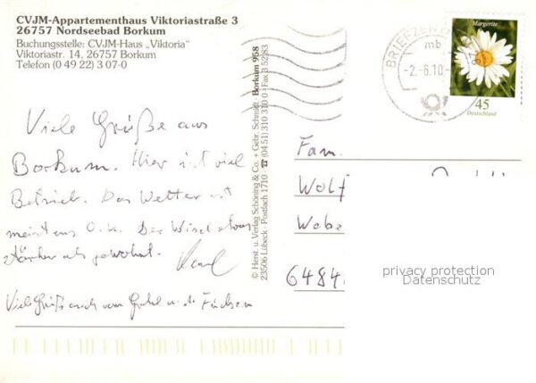 Borkum CVJM Appartementhaus – Bild 2