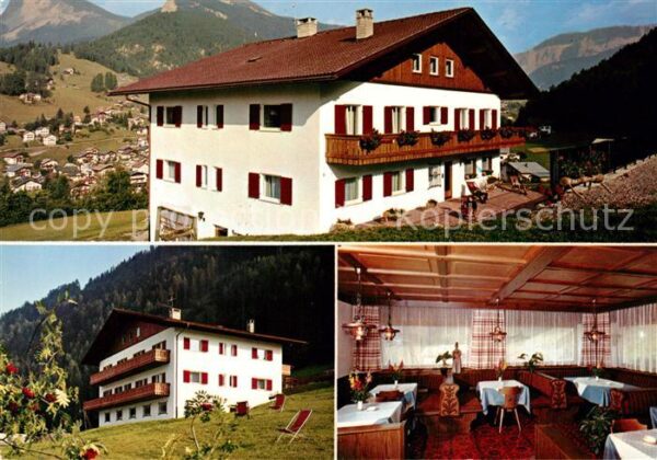 Ortisei St Ulrich Garni Hotel August Frühstückspension