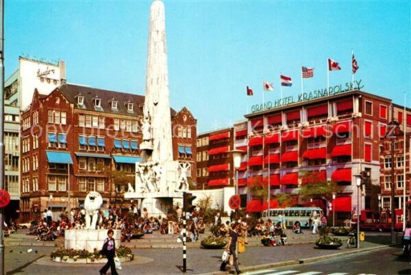 Amsterdam Niederlande Nationaldenkmal