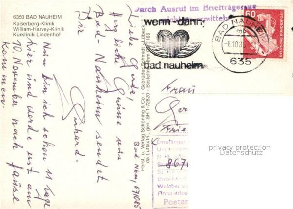 Bad Nauheim Kaiserberg Klinik William Harvey Klinik – Bild 2