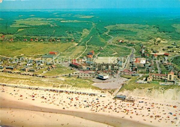 Bergen aan Zee Fliegeraufnahme