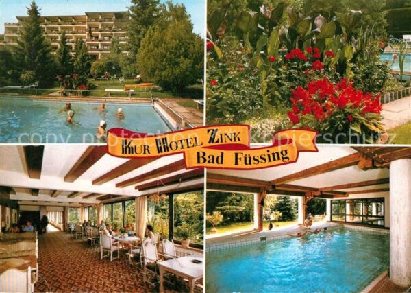 Bad Fuessing Kurhotel Zink Restaurant Swimming Pool