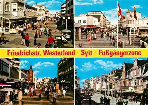 Westerland Sylt Fussgängerzone