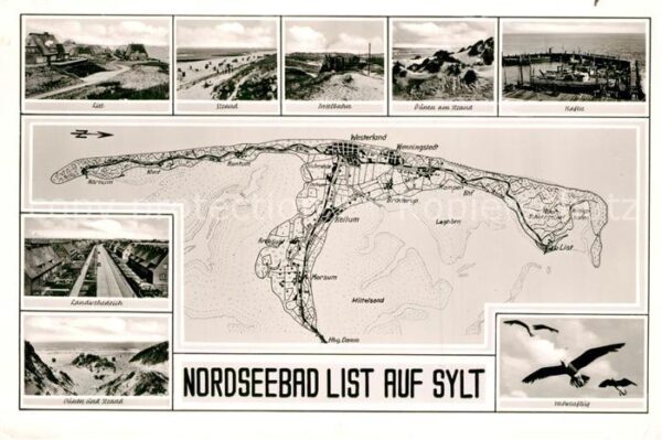 List Sylt Dünen Hafen Strand Landwehrdeich
