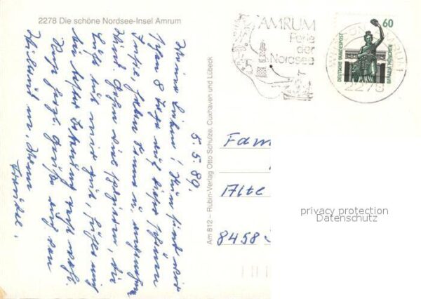 Amrum Mühle Dünenleuchtfeuer Friesenhaus – Bild 2