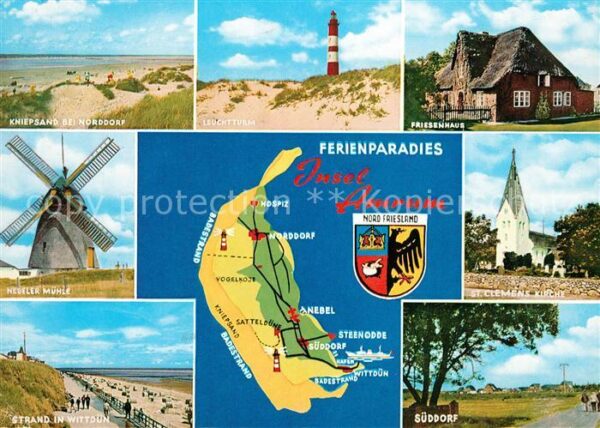 Amrum Sankt Clemens Süddorf Strand Wittdün Mü