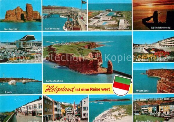 Helgoland Thermalschwimmbad Reede Nordspitze Flug