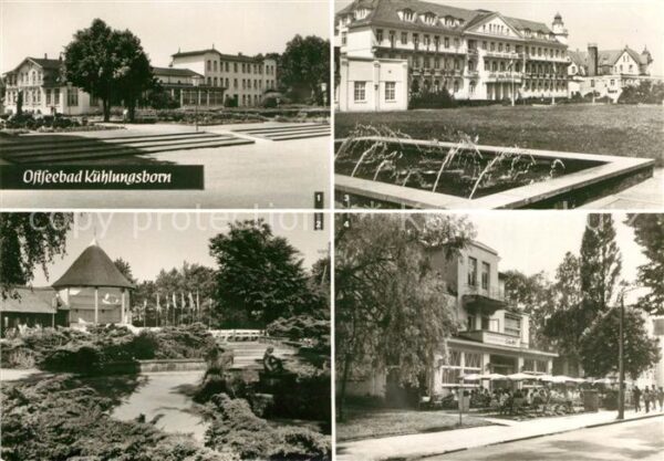 Kuehlungsborn Ostseebad Ostsee Hotel Konzertgarten FDGB Erholun