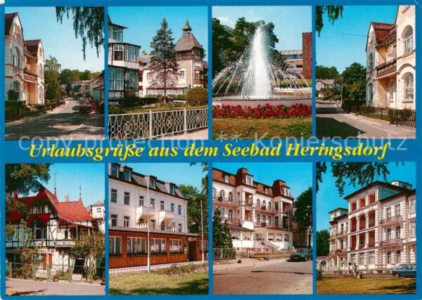 Heringsdorf Ostseebad Usedom Fontaine Seebadhäuser