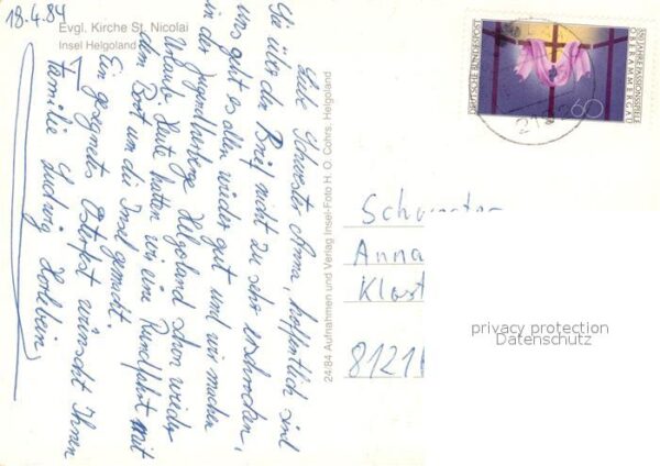Helgoland Sankt Nicolai Altarraum – Bild 2