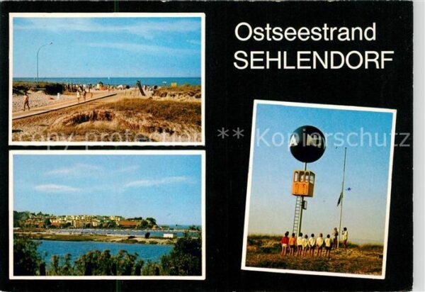 Sehlendorferstrand Strandpromenade Panorama