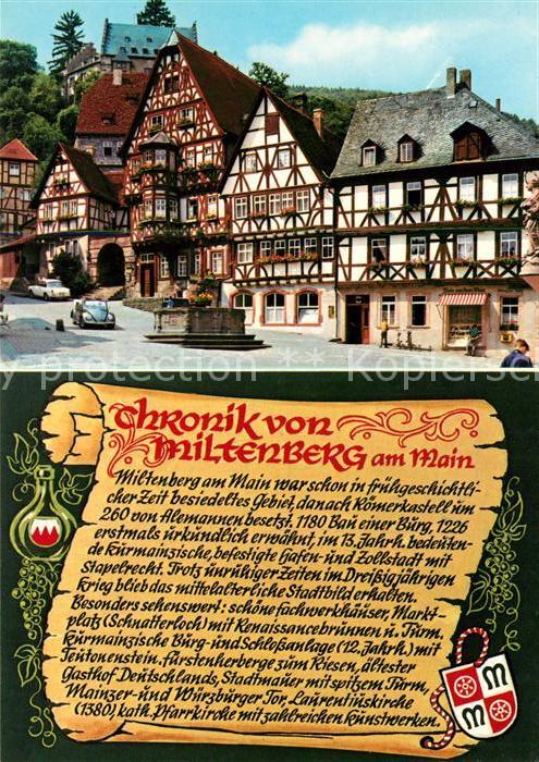 Miltenberg Main Fachwerkhäuser Historischer Marktplatz