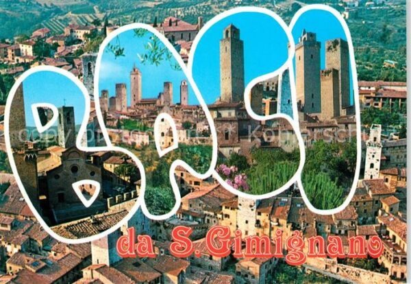 San Gimignano Panorama Türme