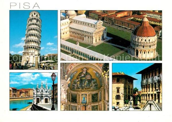 Pisa Schiefer Turm Kirche Campanile