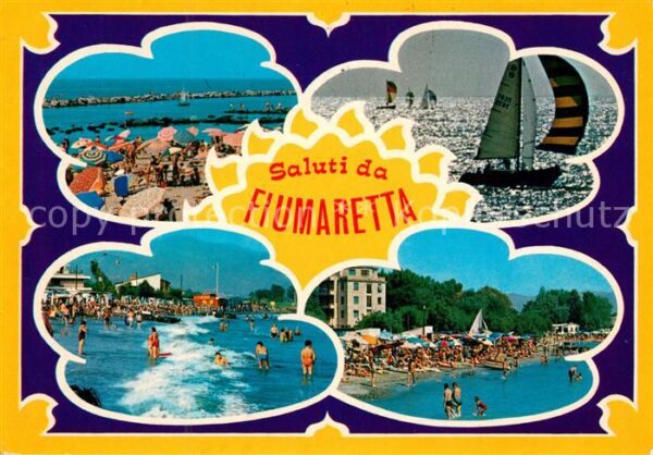 Marina di Massa Strand Segelboot