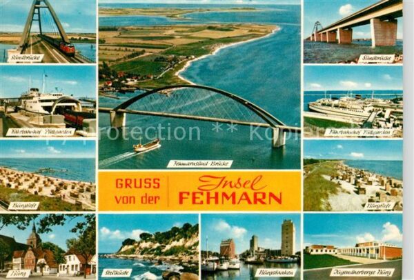 Fehmarn Sundbrücke Steilküste Jugendherberge St