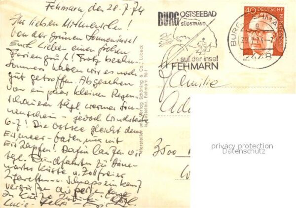 Fehmarn Sundbrücke Steilküste Jugendherberge St – Bild 2
