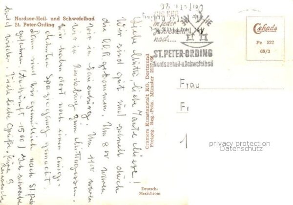 Peter-Ording St FliegeraufnahmeStrand – Bild 2