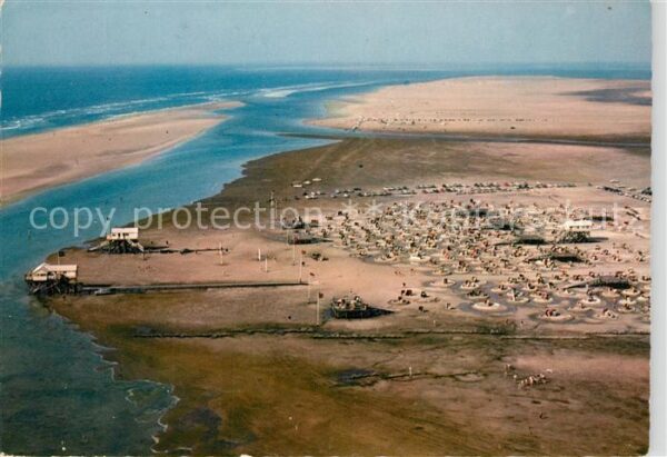 Peter-Ording St Fliegeraufnahme Badestrand
