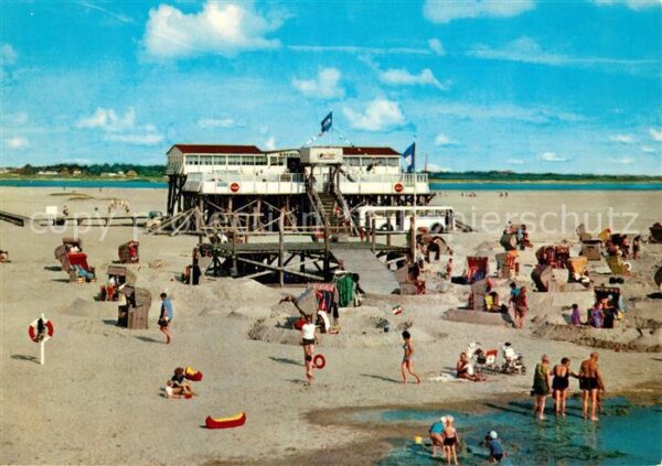 Peter-Ording St Strandleben bei der Arche Noah