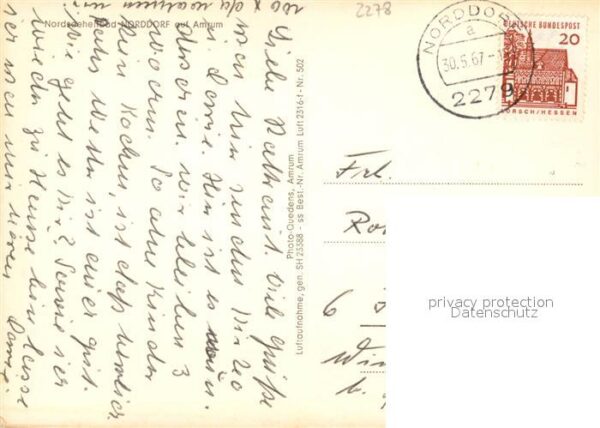 Norddorf Amrum Fliegeraufnahme – Bild 2