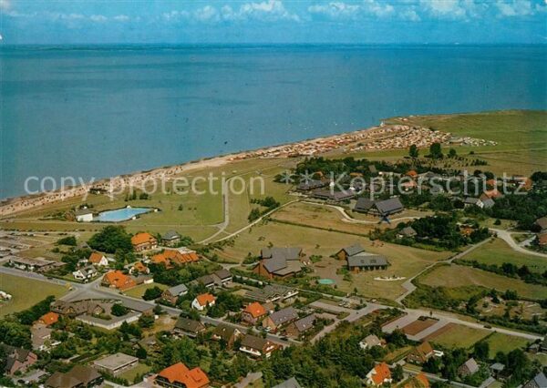 Dangast Nordseebad Fliegeraufnahme