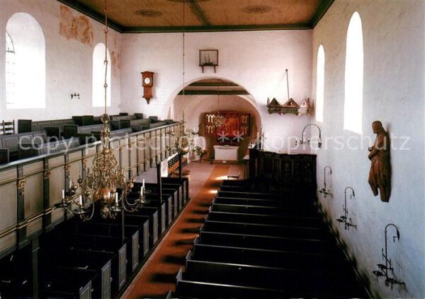 Keitum Sylt Kirchenschiff Sanct Severin