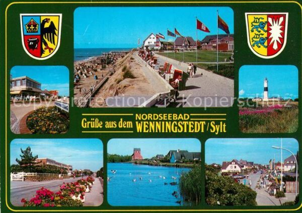 Wenningstedt Sylt Strand Leuchtturm Ortsansichten