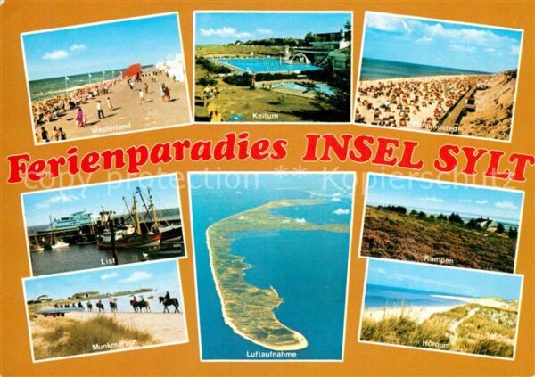 Insel Sylt Westerland Keitum Wellingstedt List Kam