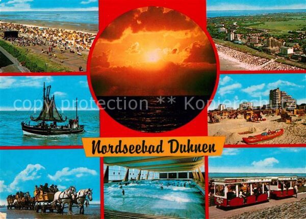 Duhnen Nordsee Kutter Wattwagen Express Fliegeraufnahm