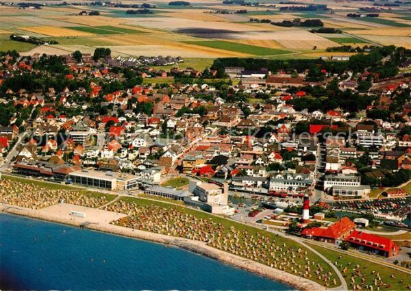 Buesum Nordseebad Fliegeraufnahme Kurzentrum