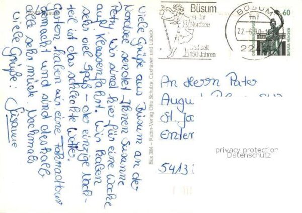 Buesum Nordseebad Clemens Kirche Korbstrand Alter Hafen L – Bild 2