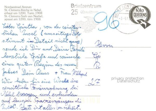Amrum Sankt Clemens Kirche – Bild 2