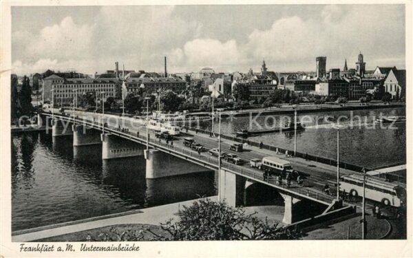 Frankfurt Main Untermainbrücke
